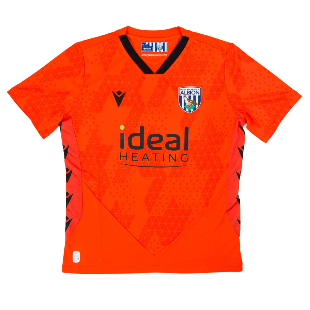 WBA 25/26 Junior Home Goalkeeper Shirt Orange
