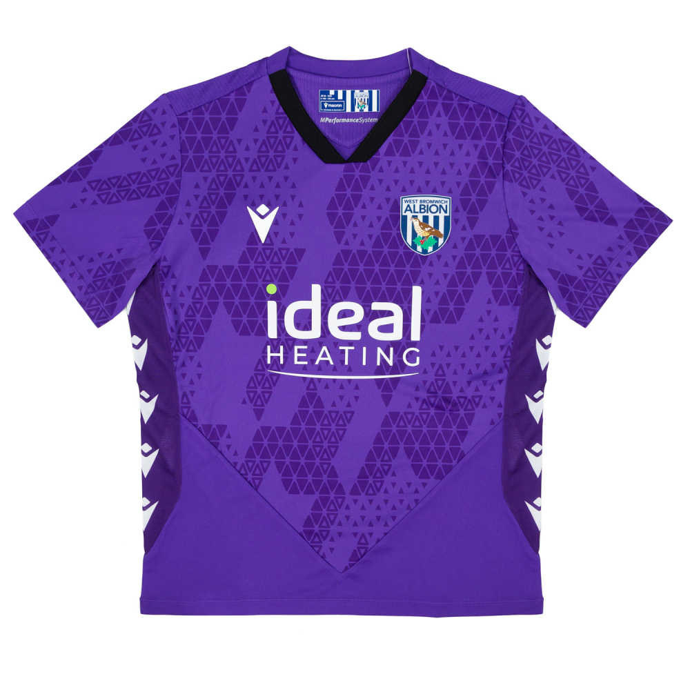 WBA 25/26 Junior Away Goalkeeper Shirt Purple