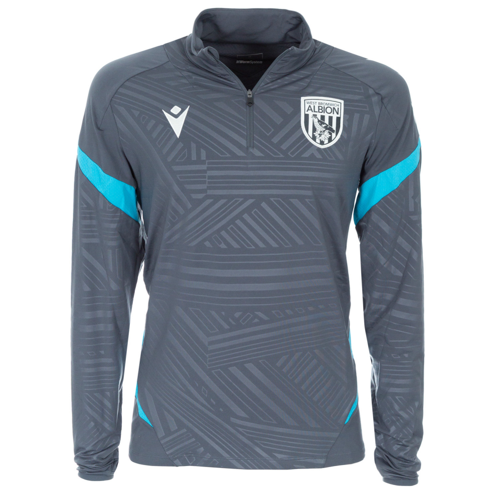 WBA 25/26 Training Coach 1/4 Zip Adult - Grey
