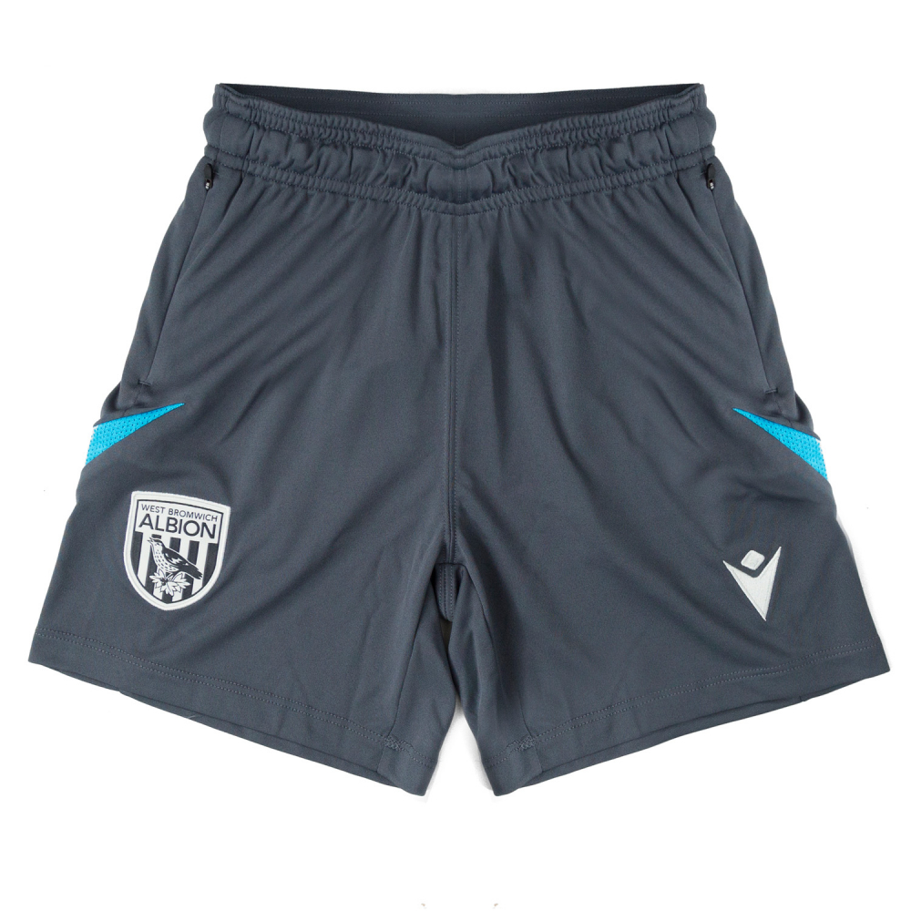 WBA 25/26 Training Coach Shorts Junior - Grey