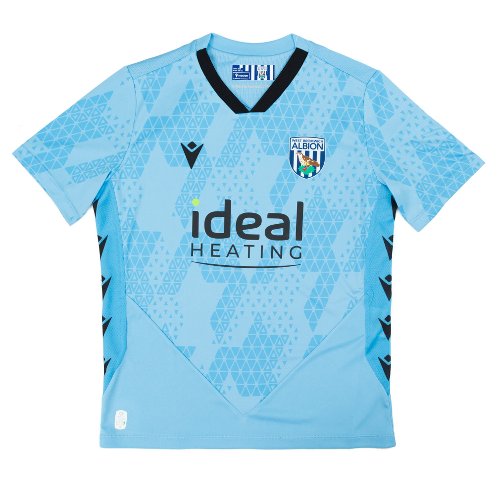 WBA 25/26 Junior Away 2 Goalkeeper Shirt Blue 