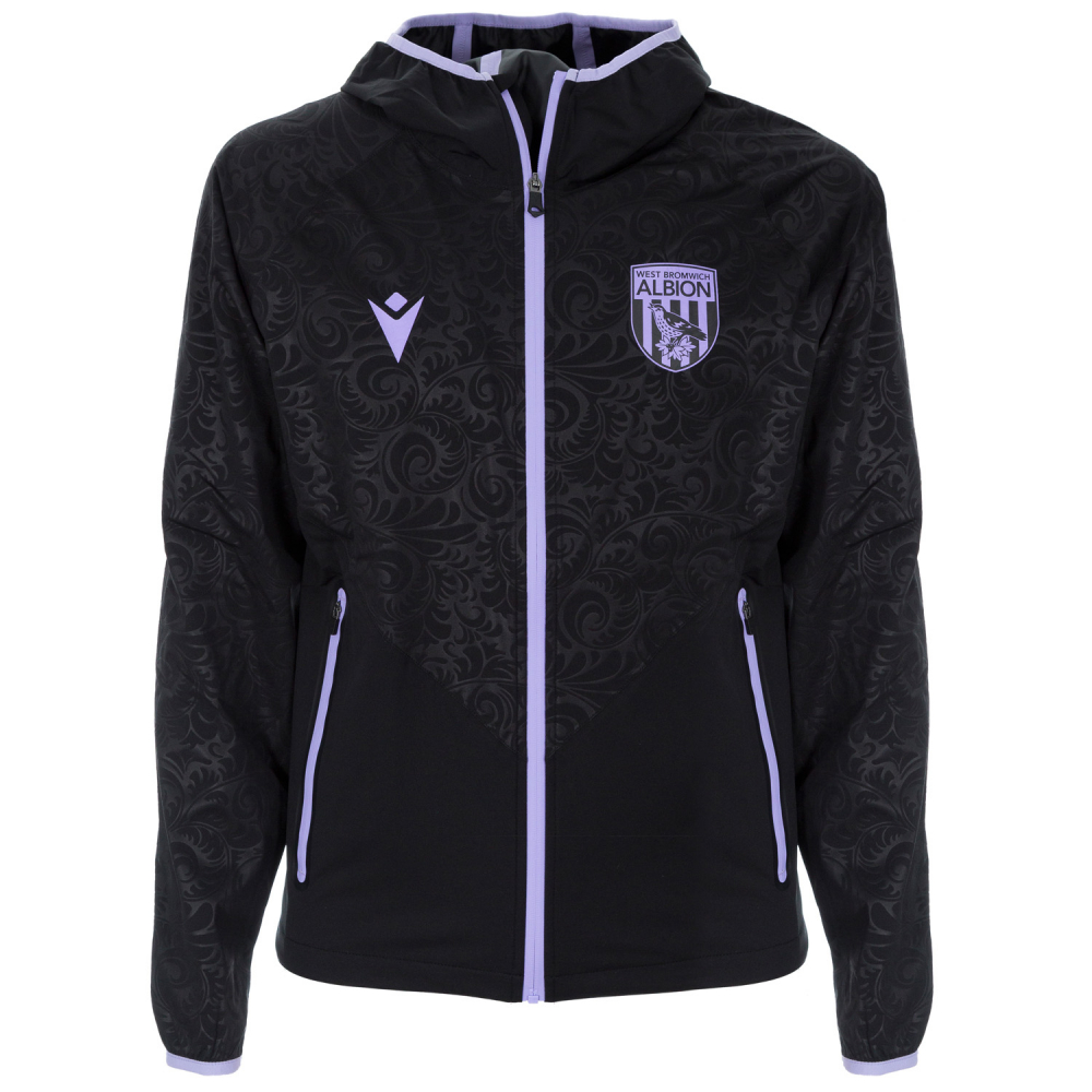 WBA 24/25 Macron Training Coach Rain Jacket Adult