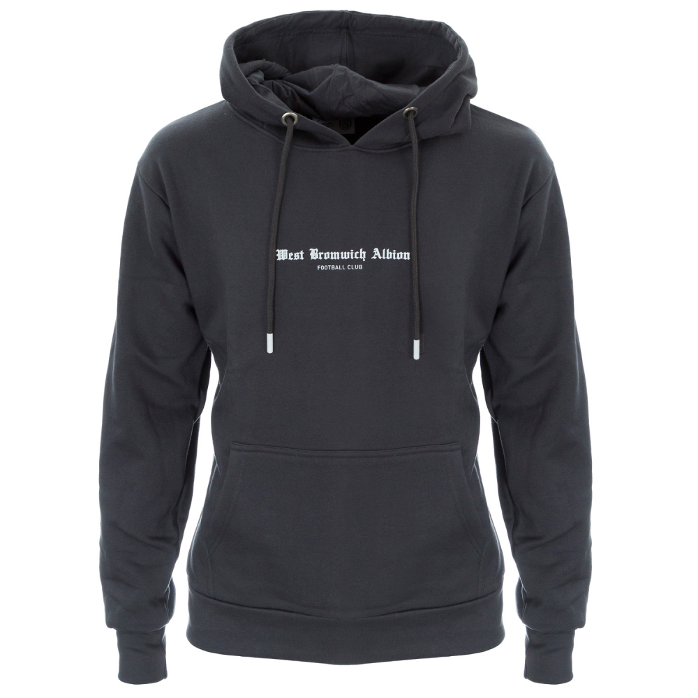 Text Rubber Print Hoodie