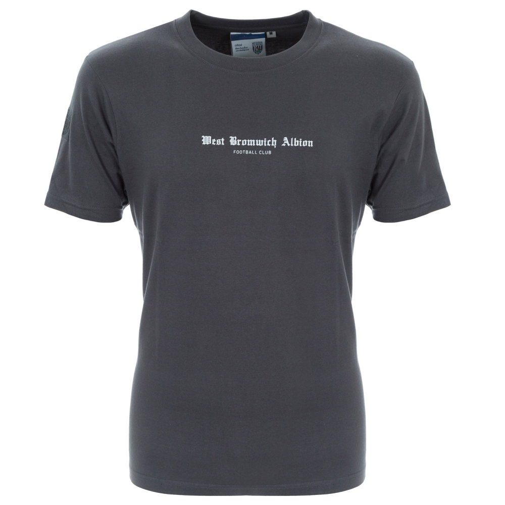 Text Rubber Print T Shirt