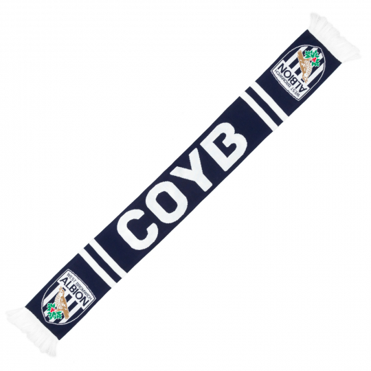 WBA Jacquard COYB Scarf B/W