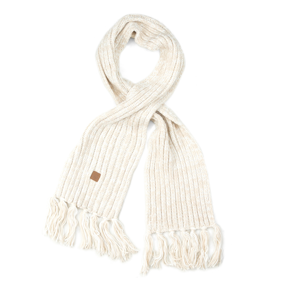 LDS Ribbed Crest Scarf