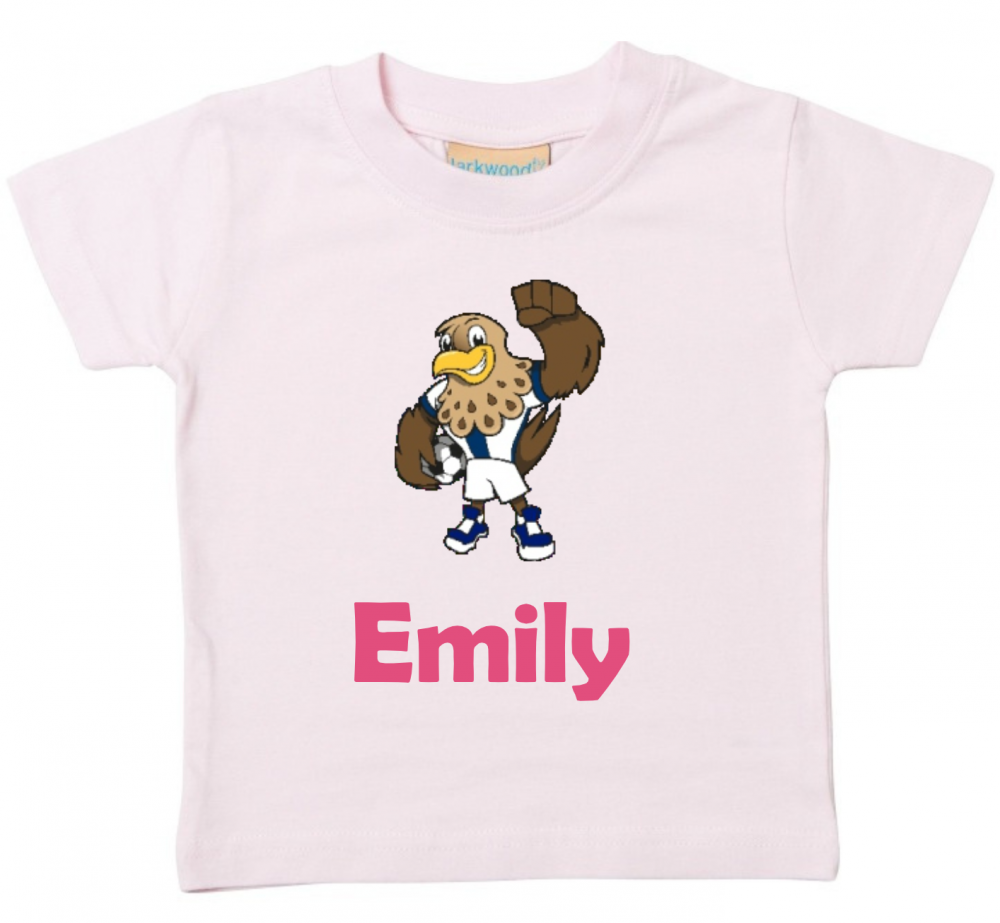 WBA Personalised Infant T Shirt - Pink 