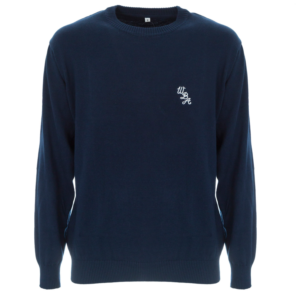 WBA Crew-Neck Jumper-Navy