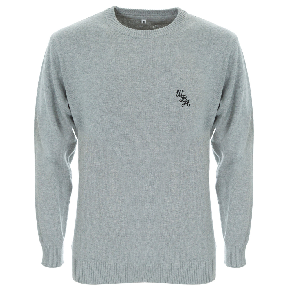 WBA Crew-Neck Jumper-Grey
