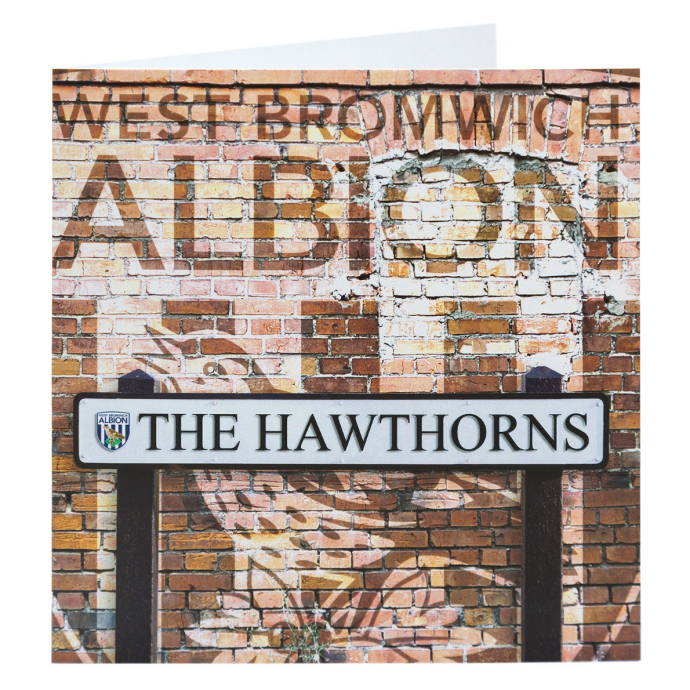 WBA Stadium Sign Card