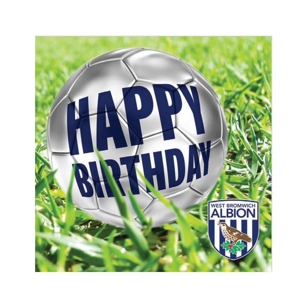 Happy Birthday Football Card