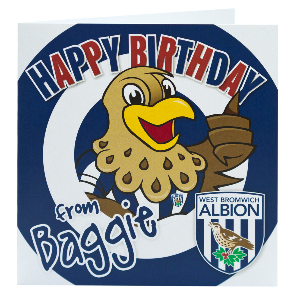 WBA From Baggie Bird Card