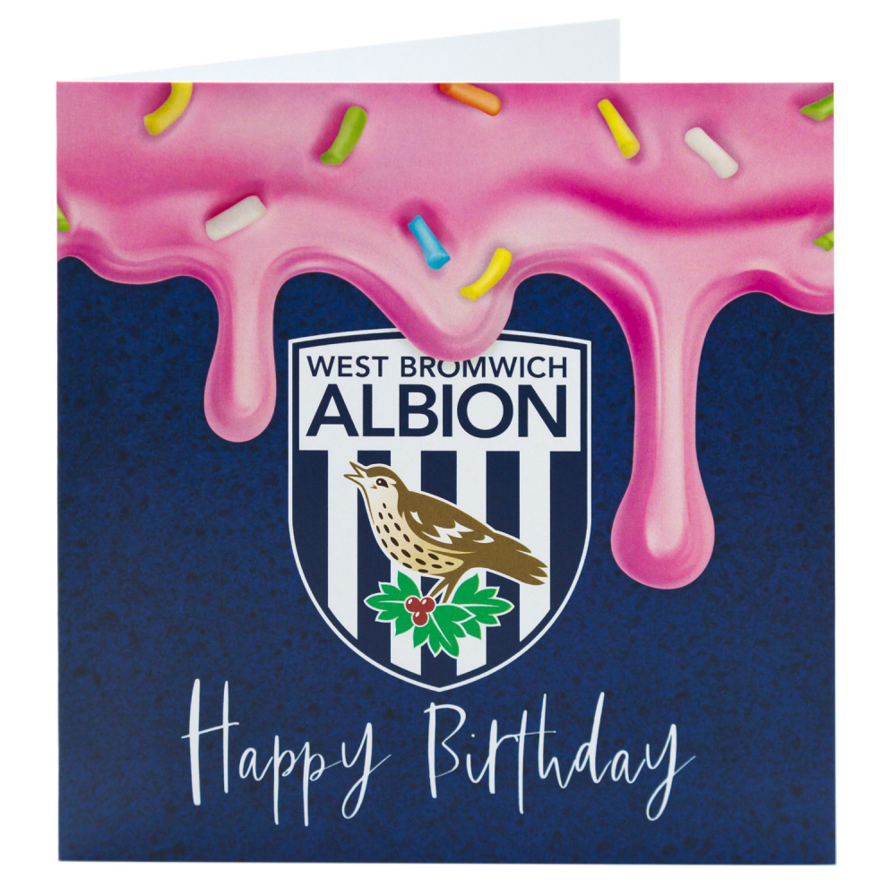 WBA Cake Icing Card