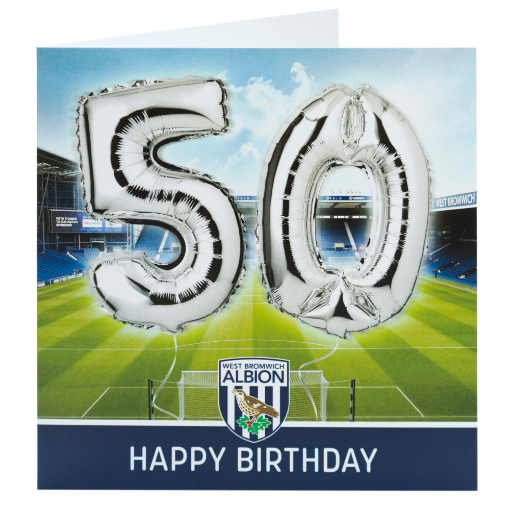 Stadium Balloons 50 Card