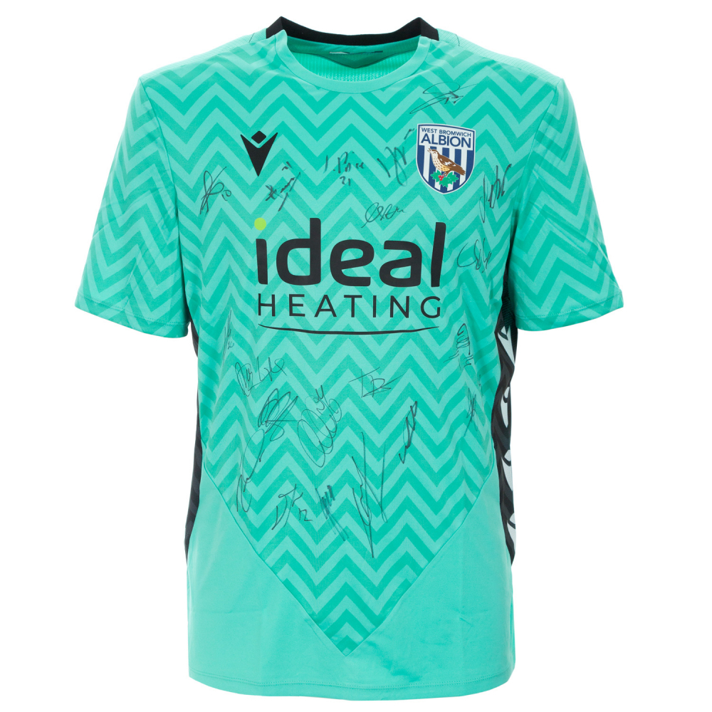 WBA 24/25 Signed Squad Away Goalkeeper Shirt
