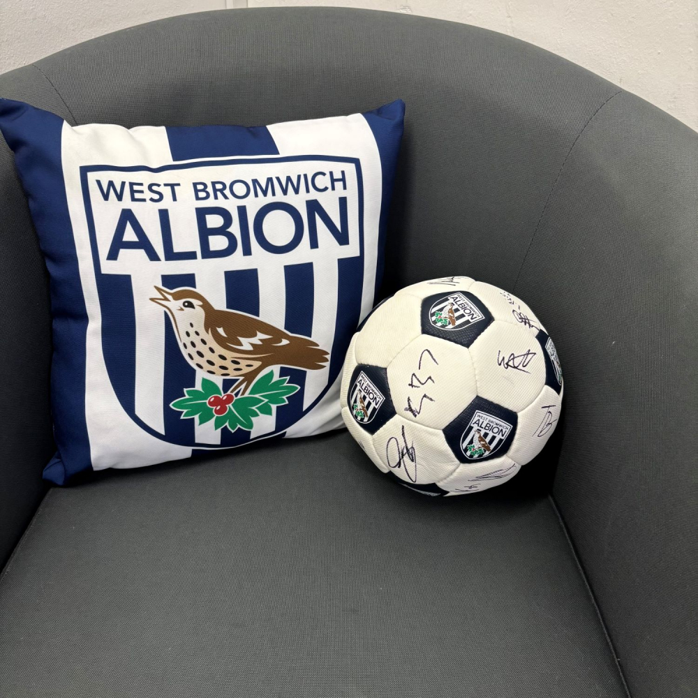 WBA Squad Signed Autograph Ball