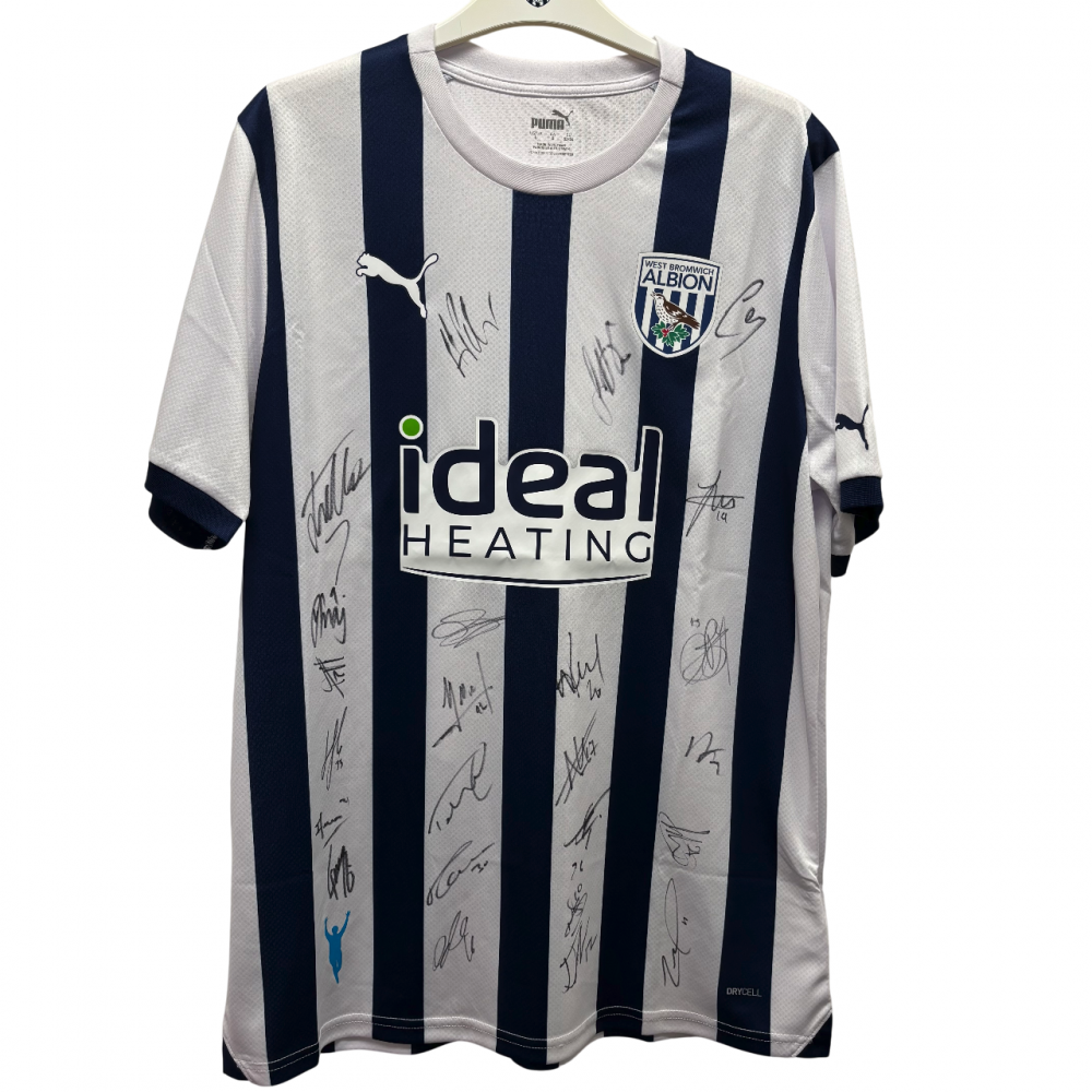 WBA 23/24 Signed Home Shirt