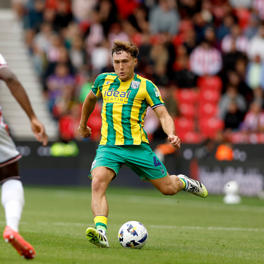 WBA 25/26 Match Worn Away Shirt by Callum Styles