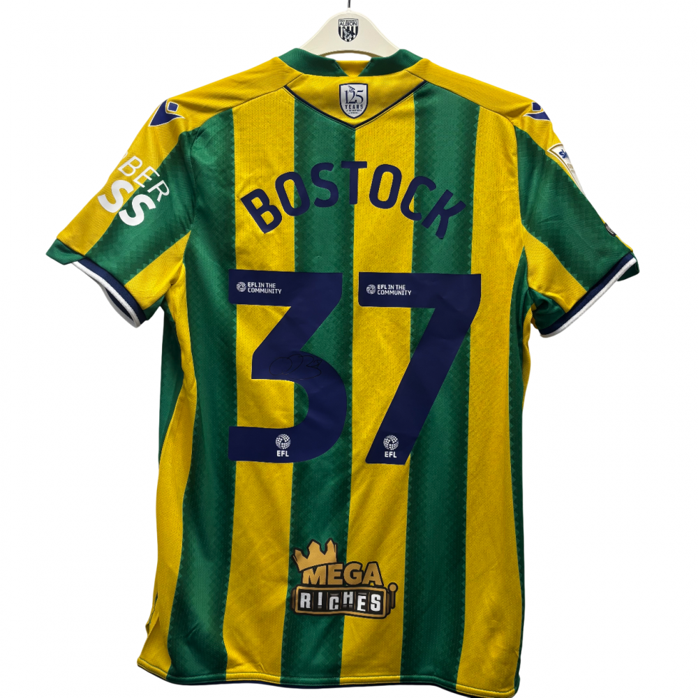 WBA 25/26 Match Issued Away Shirt by Ollie Bostock