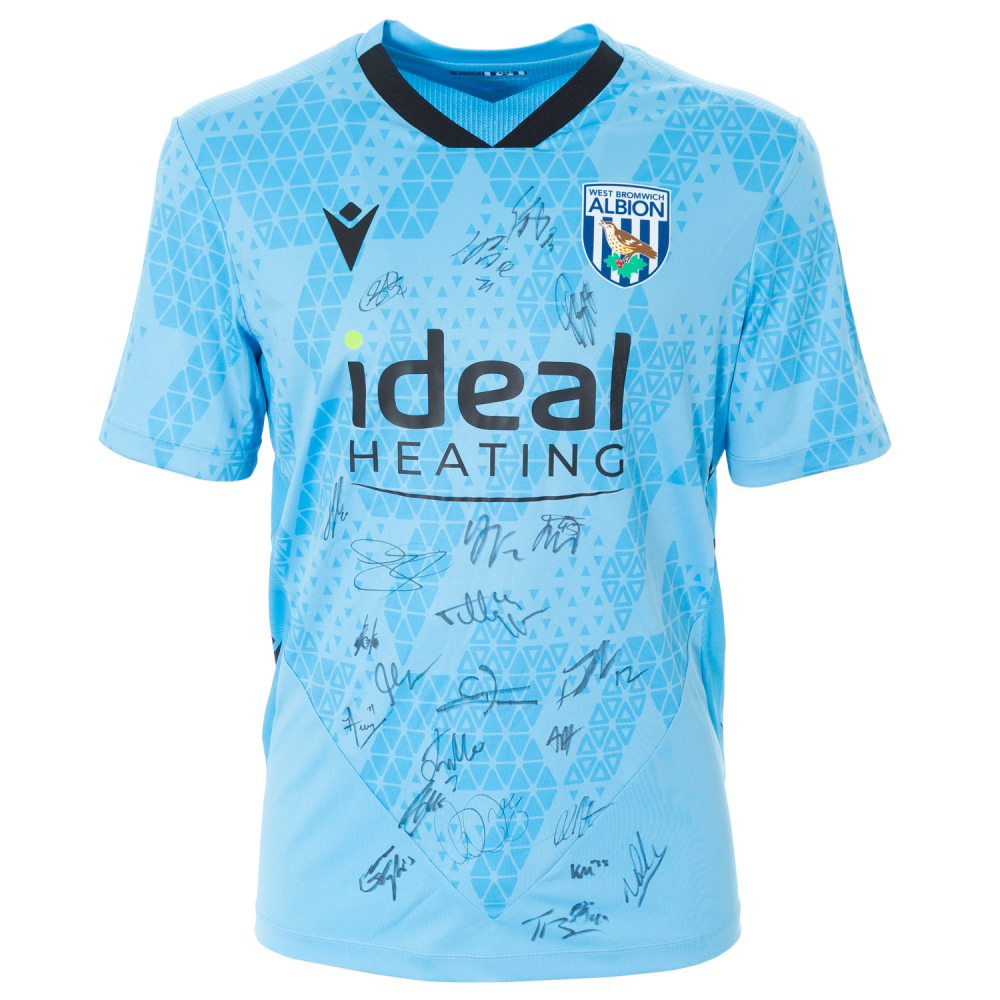 WBA 25/26 Squad Signed Away Goalkeeper Shirt