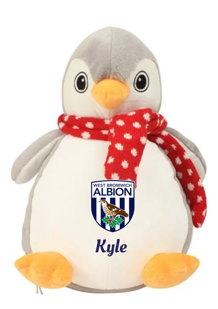 WBA Personalised Christmas Penguin 
