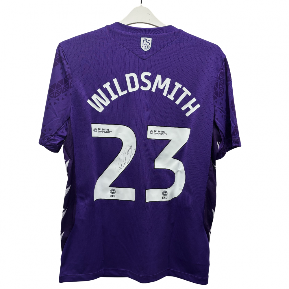 WBA 25/26 Purple GK Shirt Signed by Wildsmith